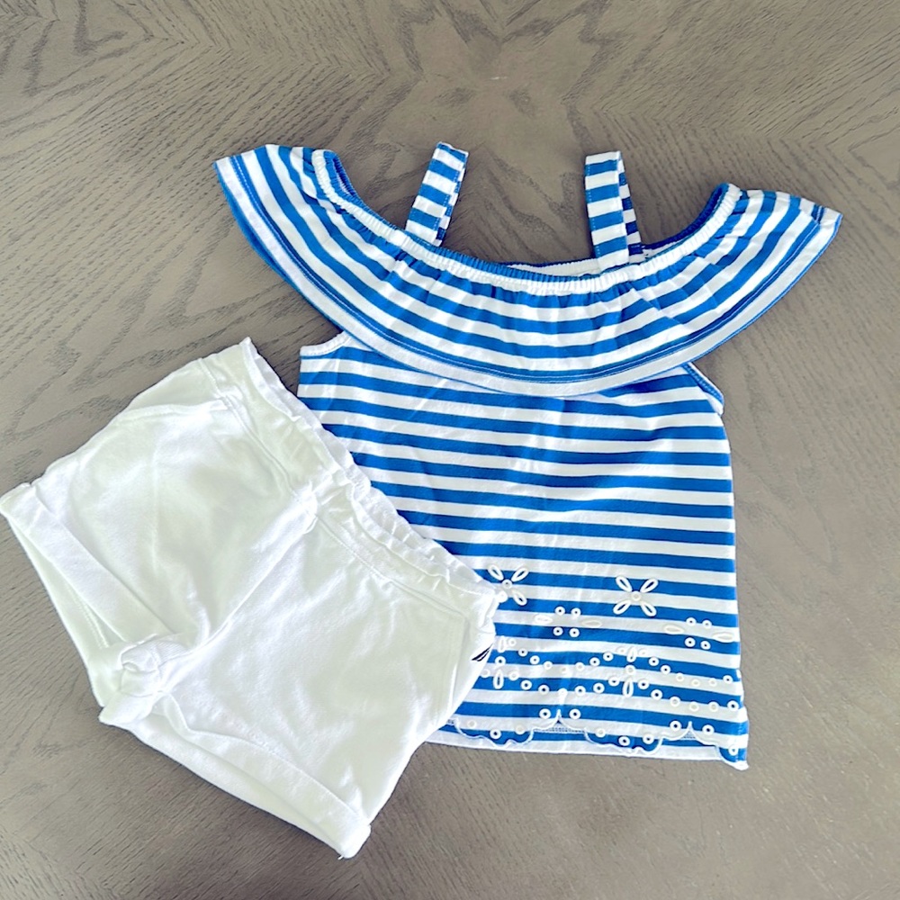 Nautica girls 2T(24m) summer outfit